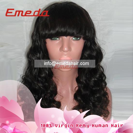 human hair fashion wig 